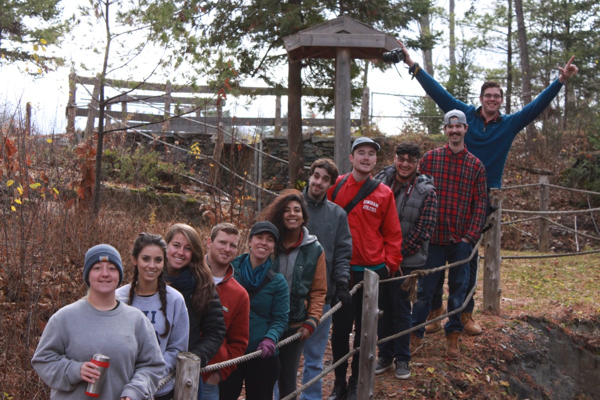 Group at Leonards Mills